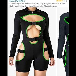 Sexy Buckle Jumpsuit NWOT